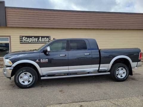 2015 RAM Ram Pickup 2500 for sale at STAPLES AUTO SALES in Staples MN
