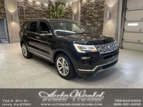 2019 Ford Explorer for sale at Auto World Used Cars in Hays KS
