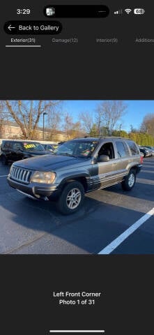 2004 Jeep Grand Cherokee for sale at WINEGARDNER AUTOMOTIVE LLC in New Lexington OH