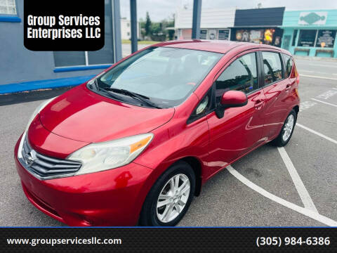 2014 Nissan Versa Note for sale at Group Services Enterprises LLC in Tampa FL