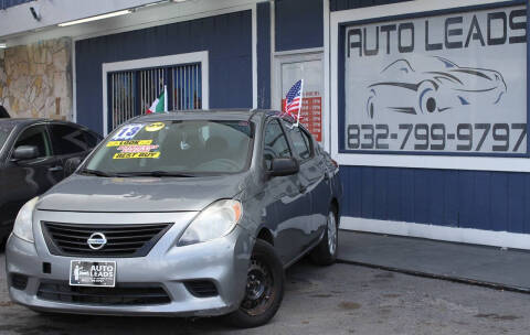 2013 Nissan Versa for sale at AUTO LEADS in Pasadena TX