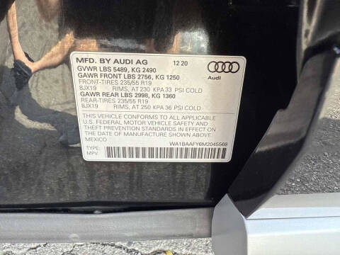 2021 Audi Q5 quattro Premium Plus 45 TFSI