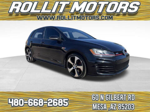 2017 Volkswagen Golf GTI for sale at Rollit Motors in Mesa AZ