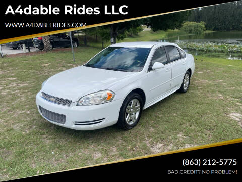 2014 Chevrolet Impala Limited for sale at A4dable Rides LLC in Haines City FL