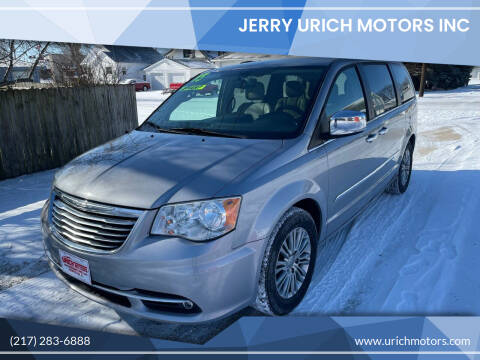 2015 Chrysler Town and Country for sale at Jerry Urich Motors Inc in Hoopeston IL
