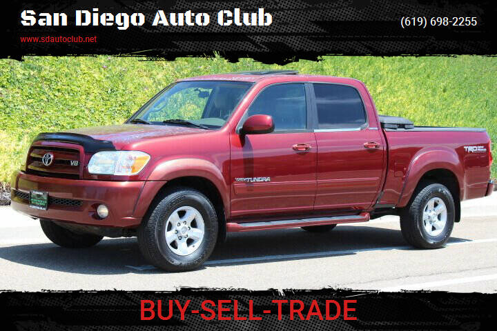 2006 Toyota Tundra for sale at San Diego Auto Club in Spring Valley CA