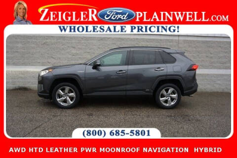 2020 Toyota RAV4 Hybrid for sale at Zeigler Ford of Plainwell - Avery Ziegler in Plainwell MI