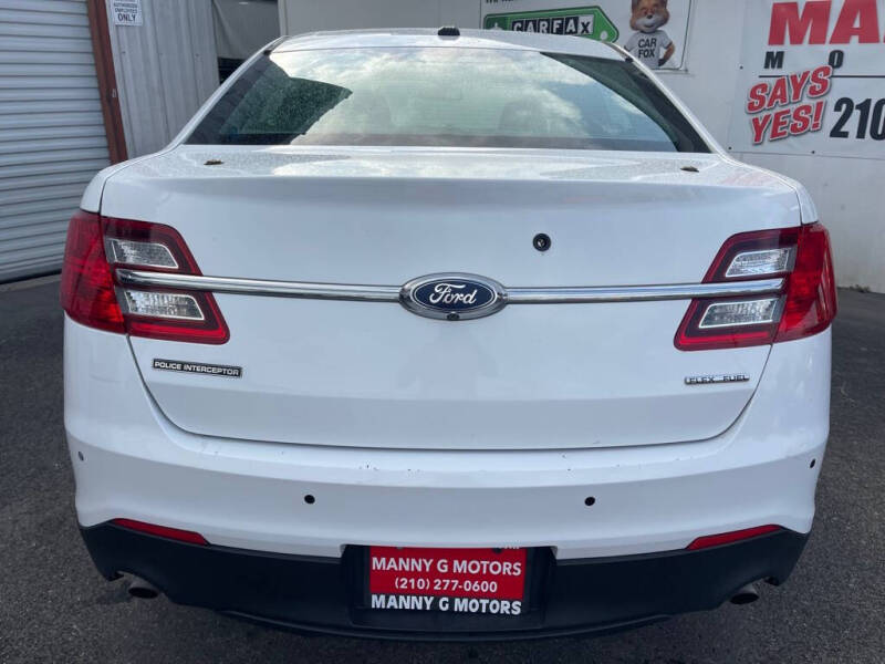 2018 Ford Taurus Police Interceptor