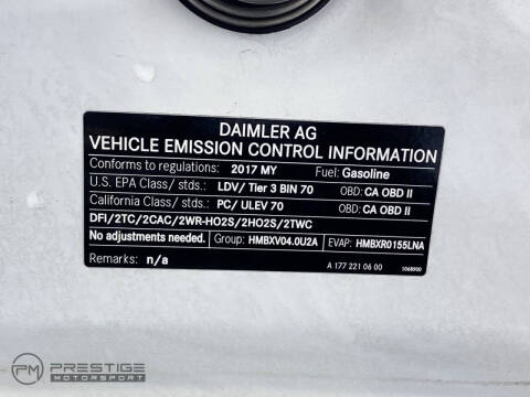 2017 Mercedes-Benz C-Class AMG C 63 S