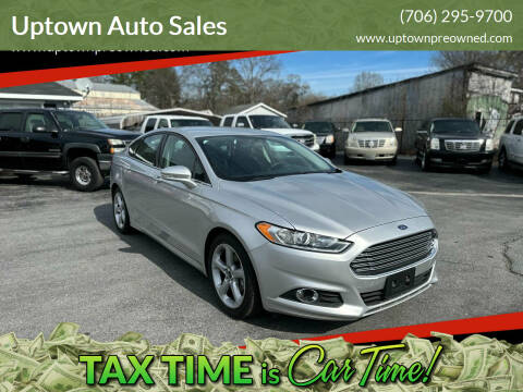 2016 Ford Fusion for sale at Uptown Auto Sales in Rome GA