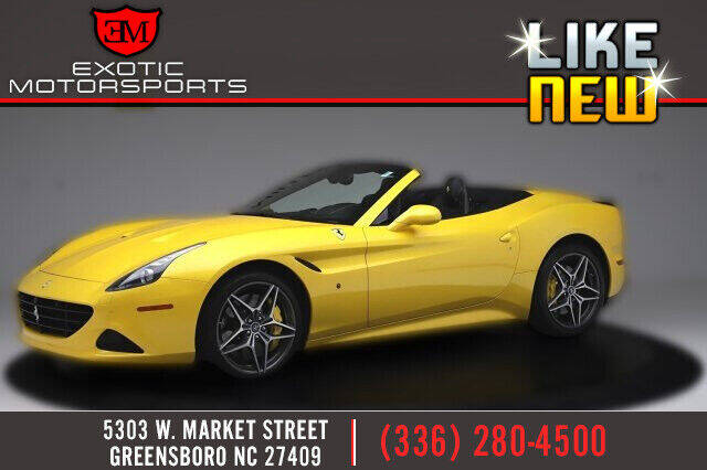 2015 Ferrari California T for sale at Exotic Motorsports in Greensboro NC