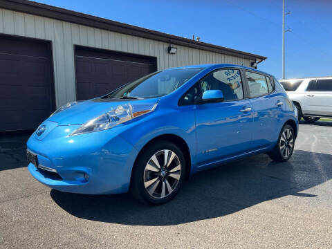 2014 Nissan LEAF for sale at Ryans Auto Sales in Muncie IN