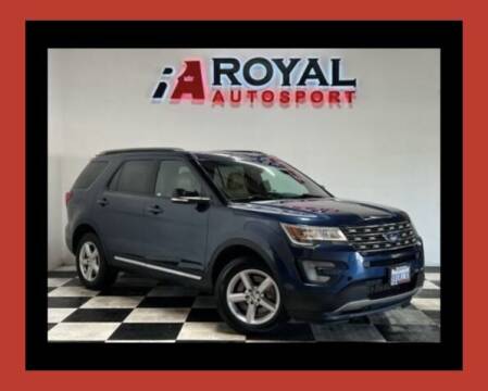 2016 Ford Explorer for sale at Royal AutoSport in Elk Grove CA