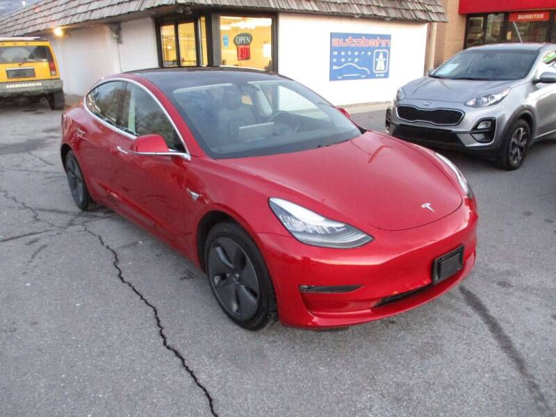 2019 Tesla Model 3 for sale at Autobahn Motors Corp in Bountiful UT