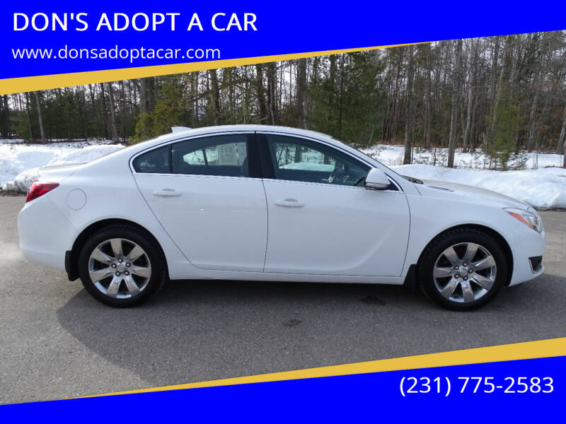 2016 Buick Regal for sale at DON'S ADOPT A CAR in Cadillac MI