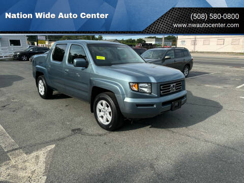 2007 Honda Ridgeline for sale at Nation Wide Auto Center in Brockton MA