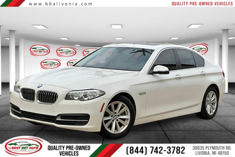 2014 BMW 5 Series for sale at Best Bet Auto in Livonia MI