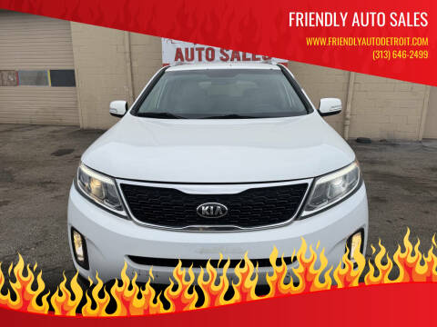 2015 Kia Sorento for sale at Friendly Auto Sales in Detroit MI