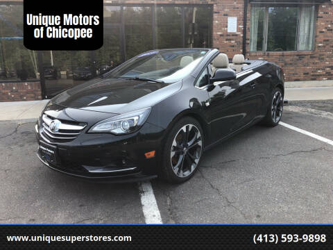 2017 Buick Cascada for sale at Unique Motors of Chicopee in Chicopee MA