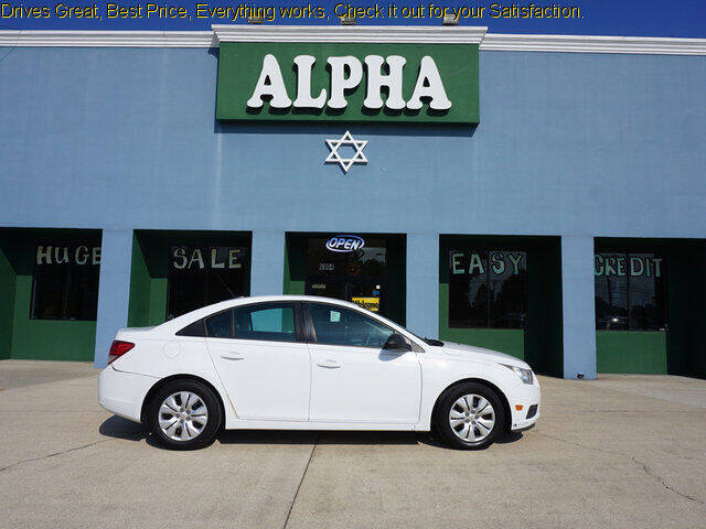 2013 Chevrolet Cruze for sale at ALPHA AUTOMOBILE SALES, LLC in Lafayette LA