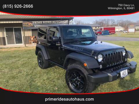 2015 Jeep Wrangler for sale at Prime Rides Autohaus in Wilmington IL