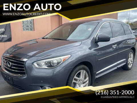 2013 Infiniti JX35 for sale at ENZO AUTO in Parma OH