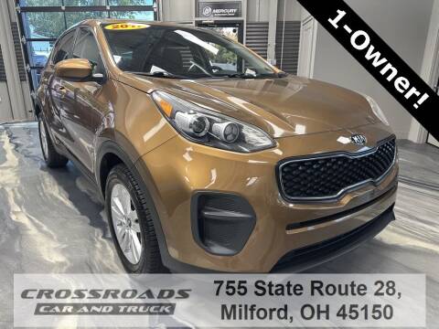 2017 Kia Sportage for sale at Crossroads Car & Truck in Milford OH