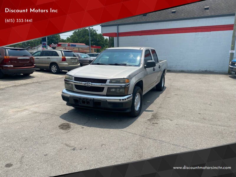 2005 Chevrolet Colorado for sale at Discount Motors Inc in Nashville TN