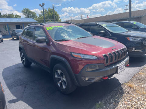 2018 Jeep Cherokee for sale at Robert Baum Motors in Holton KS