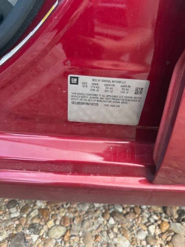 2017 Chevrolet Sonic LT Auto