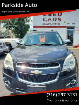 2012 Chevrolet Equinox for sale at Parkside Auto in Niagara Falls NY