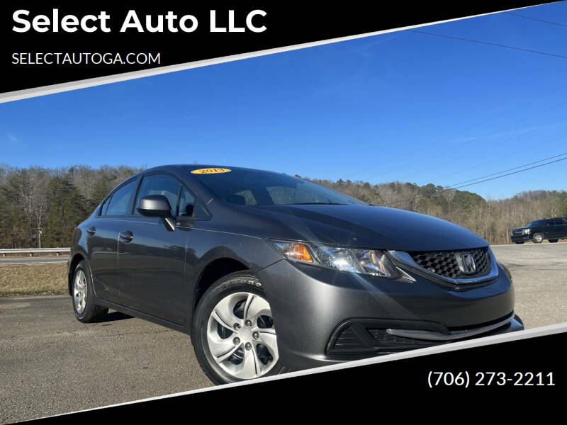2013 Honda Civic for sale at Select Auto LLC in Ellijay GA