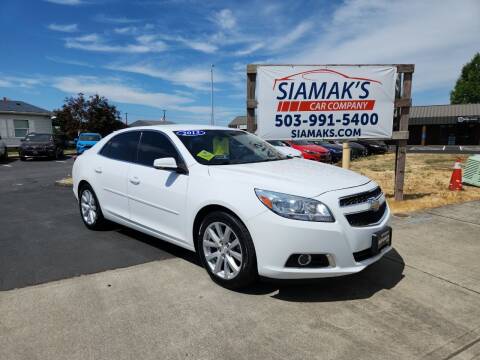2013 Chevrolet Malibu for sale at Siamak's Car Company llc in Woodburn OR