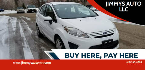 2011 Ford Fiesta for sale at JIMMYS AUTO LLC in Burnsville MN