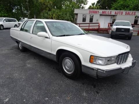 1995 Cadillac Fleetwood for sale at DONNY MILLS AUTO SALES in Largo FL
