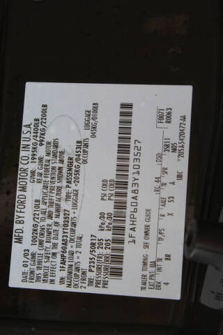 2003 Ford Thunderbird Premium