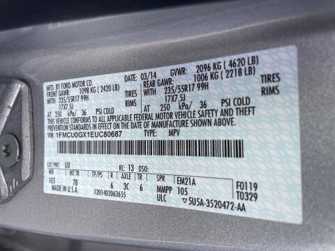 2014 Ford Escape SE