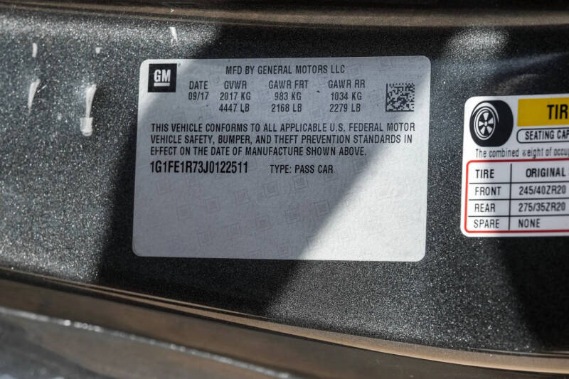 2018 Chevrolet Camaro SS