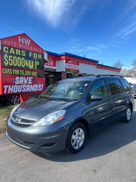 2008 Toyota Sienna for sale at HW Auto Wholesale in Norfolk VA