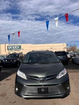 2018 Toyota Sienna for sale at Queen Auto Sales in Denver CO