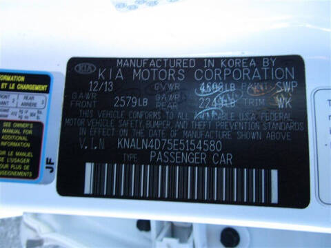 2014 Kia Cadenza Premium