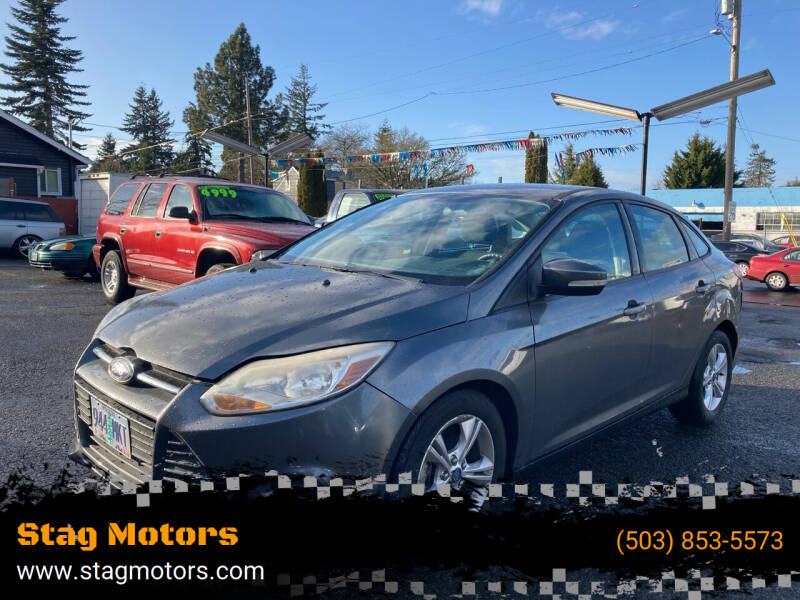 2013 Ford Focus for sale at Stag Motors in Portland OR