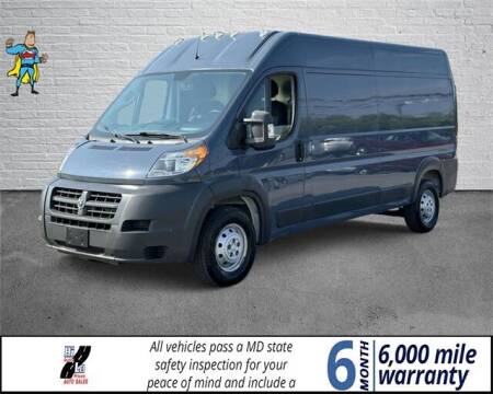 2018 RAM ProMaster for sale at Hi-Lo Auto Sales in Frederick MD