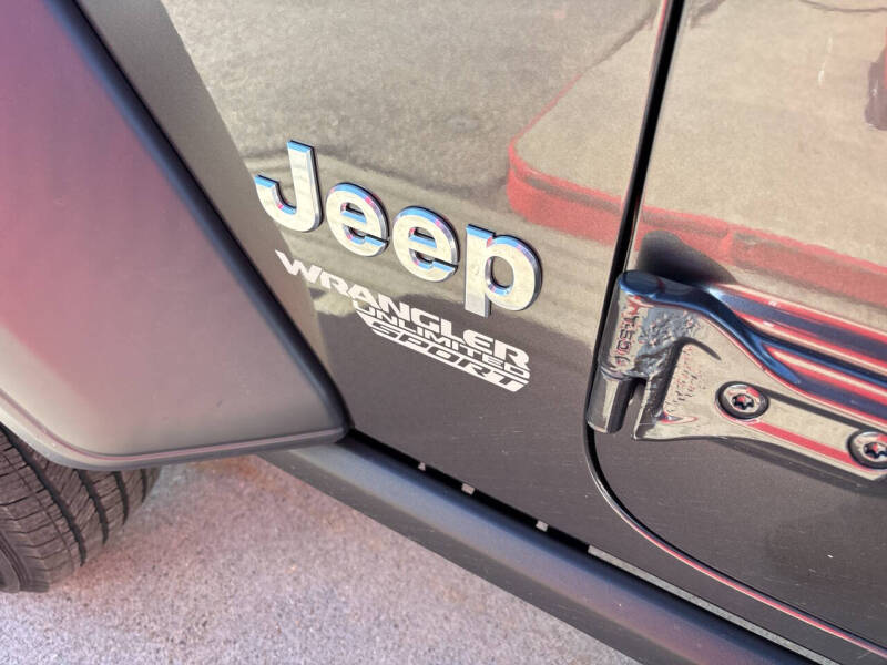 2018 Jeep Wrangler Unlimited Sport