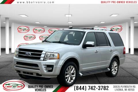 2017 Ford Expedition for sale at Best Bet Auto in Livonia MI