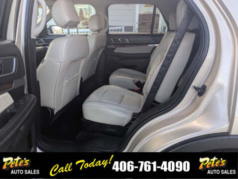 2017 Ford Explorer Platinum