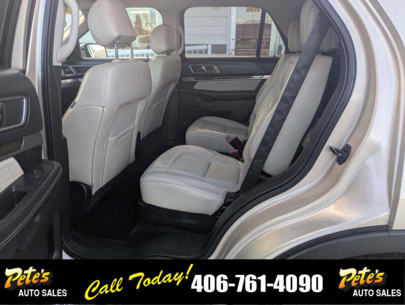 2017 Ford Explorer Platinum