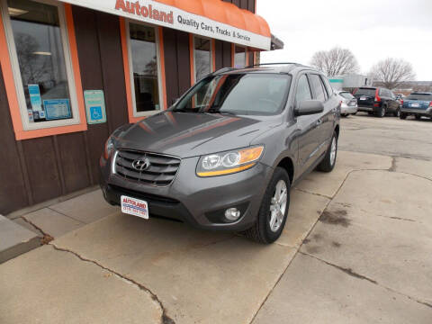 2010 Hyundai Santa Fe for sale at Autoland in Cedar Rapids IA
