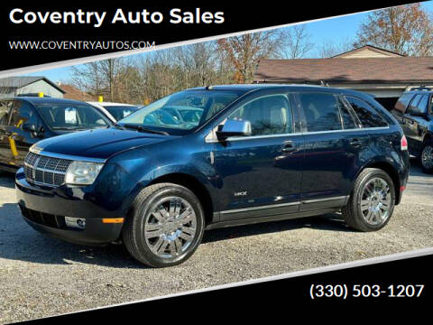2008 Lincoln MKX for sale at Coventry Auto Sales in New Springfield OH