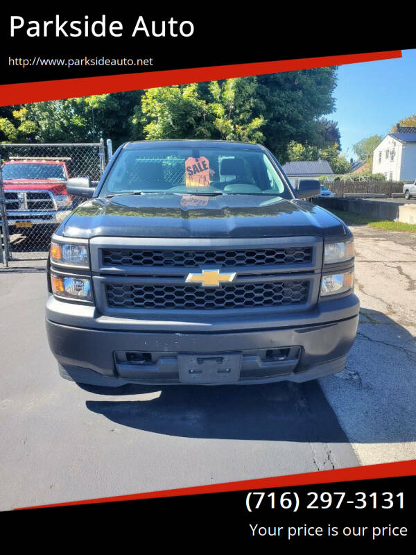 2014 Chevrolet Silverado 1500 for sale at Parkside Auto in Niagara Falls NY